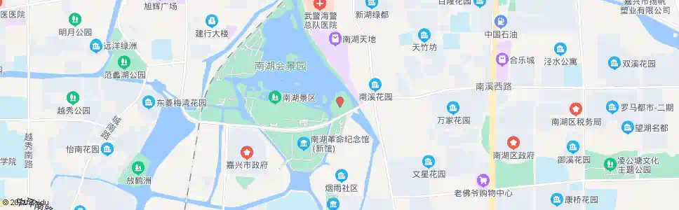 嘉兴南湖会景园_公交站地图_嘉兴公交_妙搜公交查询2025