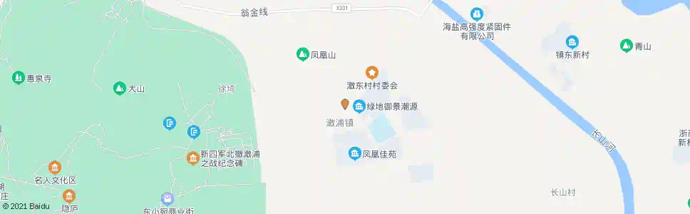 嘉兴澉浦中学_公交站地图_嘉兴公交_妙搜公交查询2025