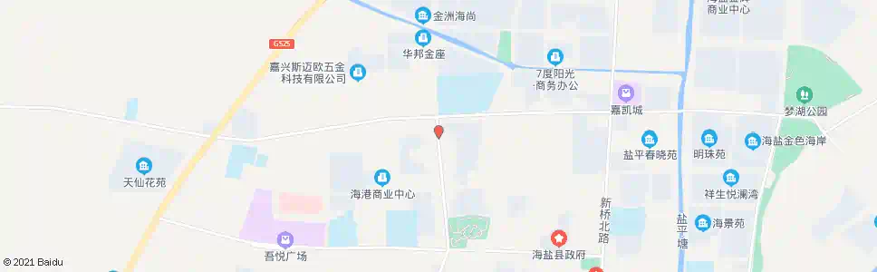 嘉兴海盐汽贸城_公交站地图_嘉兴公交_妙搜公交查询2025