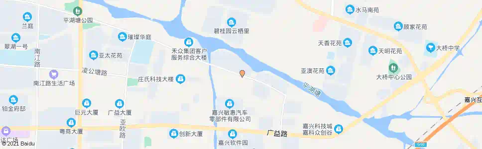 嘉兴南溪东路亚中路_公交站地图_嘉兴公交_妙搜公交查询2025
