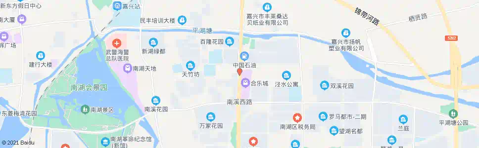 嘉兴中环东路南溪西路_公交站地图_嘉兴公交_妙搜公交查询2025