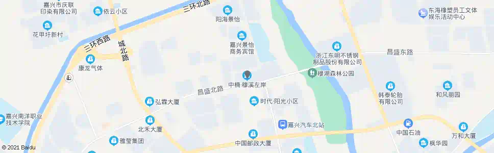 嘉兴穆溪左岸_公交站地图_嘉兴公交_妙搜公交查询2025