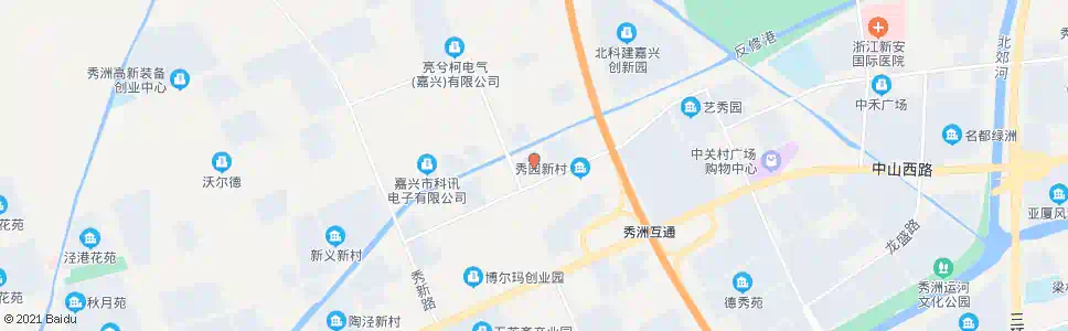 嘉兴秀洲人才公寓_公交站地图_嘉兴公交_妙搜公交查询2025