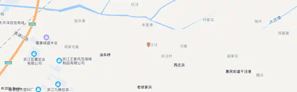 嘉兴黄砂泾_公交站地图_嘉兴公交_妙搜公交查询2025