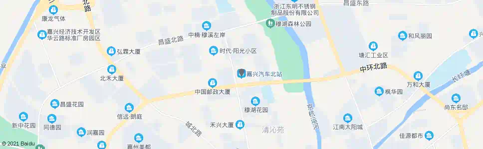 嘉兴汽车北站(南)_公交站地图_嘉兴公交_妙搜公交查询2025