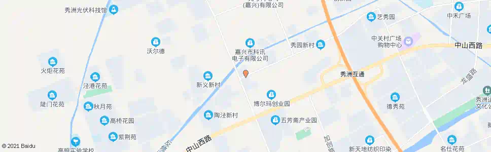 嘉兴洪高路秀新路_公交站地图_嘉兴公交_妙搜公交查询2025