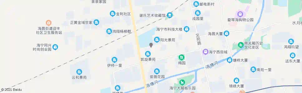 嘉兴海宁一中_公交站地图_嘉兴公交_妙搜公交查询2025
