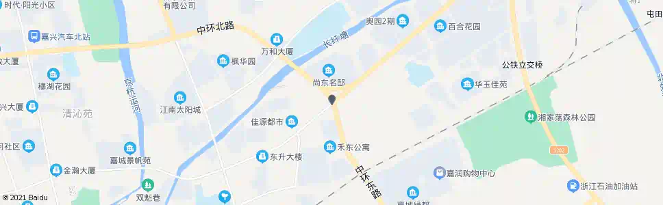 嘉兴中环北路城东路_公交站地图_嘉兴公交_妙搜公交查询2025