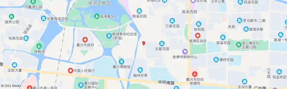 嘉兴南湖景区(会景园)_公交站地图_嘉兴公交_妙搜公交查询2025