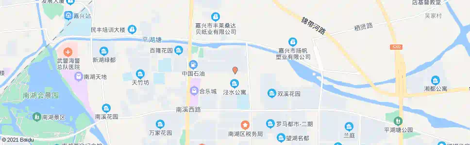嘉兴泾水公寓东区_公交站地图_嘉兴公交_妙搜公交查询2025