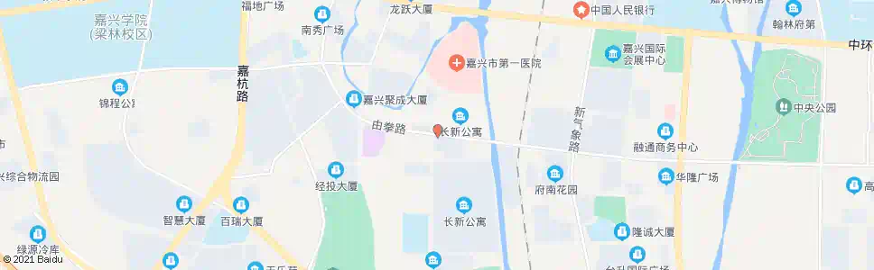 嘉兴长新公寓(第一医院)_公交站地图_嘉兴公交_妙搜公交查询2025