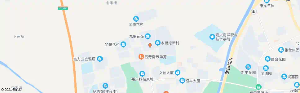 嘉兴秀洲大道万科金域缇香_公交站地图_嘉兴公交_妙搜公交查询2025