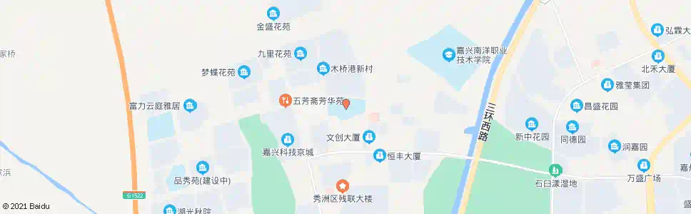 嘉兴秀洲区实验学校_公交站地图_嘉兴公交_妙搜公交查询2025