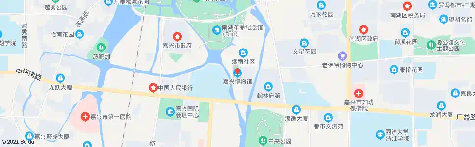 嘉兴博物馆_公交站地图_嘉兴公交_妙搜公交查询2025