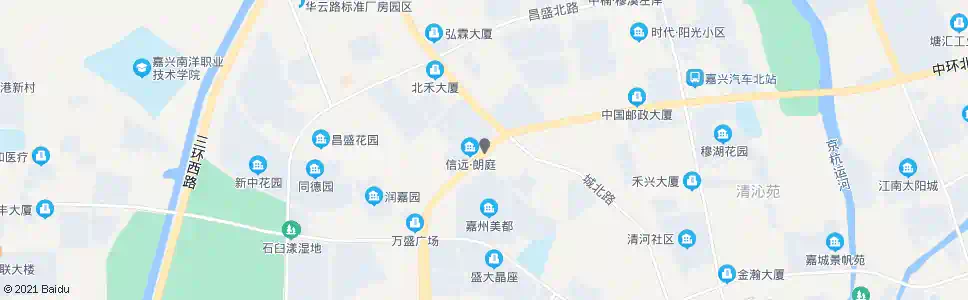 嘉兴中环北路城北路_公交站地图_嘉兴公交_妙搜公交查询2025