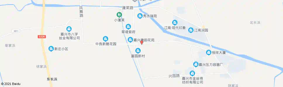 嘉兴富园新村_公交站地图_嘉兴公交_妙搜公交查询2025
