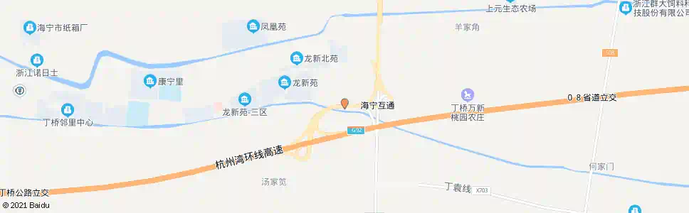 嘉兴海宁收费站_公交站地图_嘉兴公交_妙搜公交查询2025