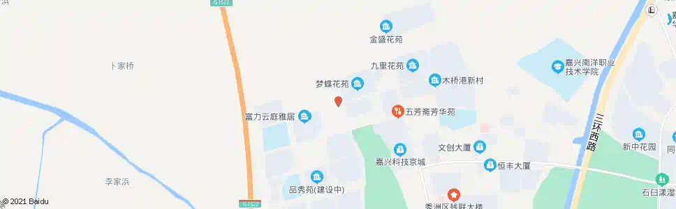 嘉兴秀洲区行政中心_公交站地图_嘉兴公交_妙搜公交查询2025
