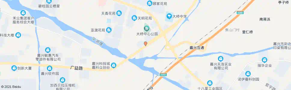嘉兴大桥新村_公交站地图_嘉兴公交_妙搜公交查询2025
