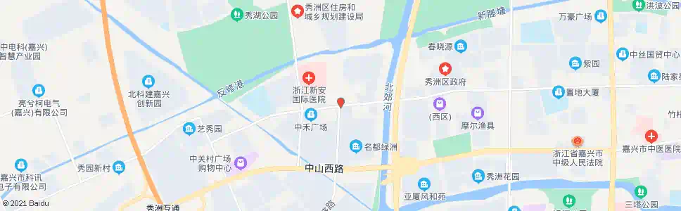 嘉兴洪兴路聚贤路_公交站地图_嘉兴公交_妙搜公交查询2025