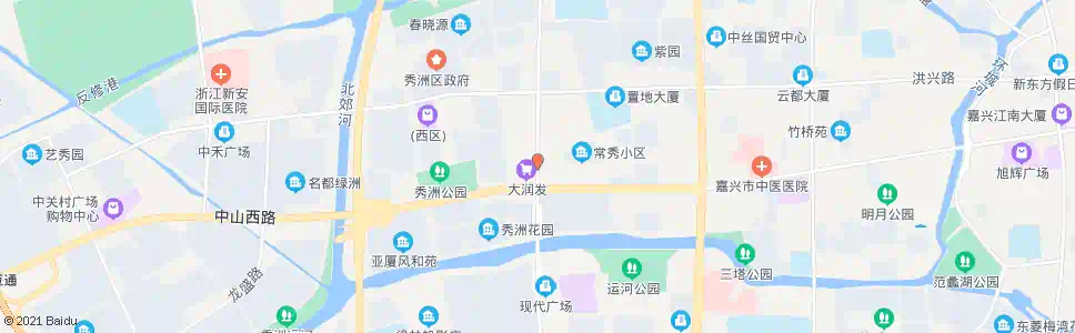 嘉兴大润发超市东_公交站地图_嘉兴公交_妙搜公交查询2025