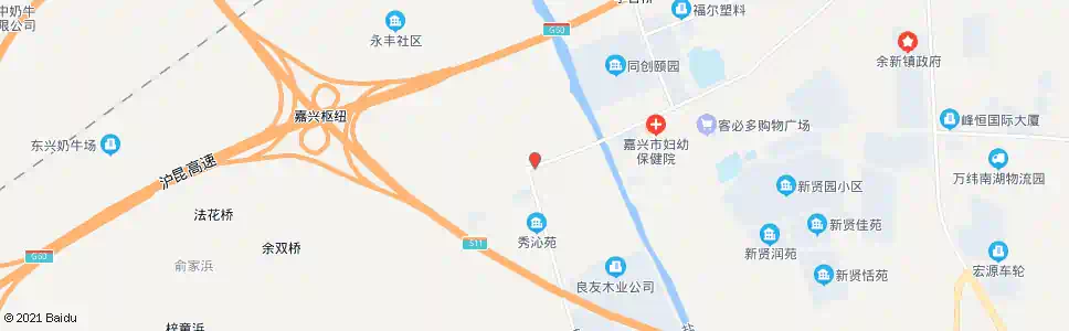 嘉兴余北大街_公交站地图_嘉兴公交_妙搜公交查询2025
