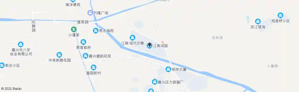 嘉兴江南润园_公交站地图_嘉兴公交_妙搜公交查询2025