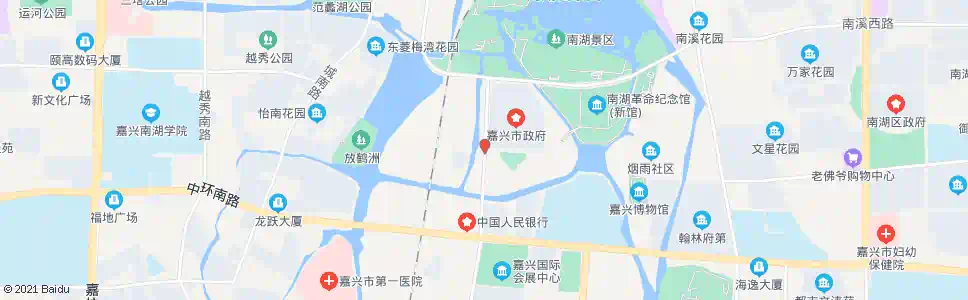 嘉兴市行政中心西_公交站地图_嘉兴公交_妙搜公交查询2025