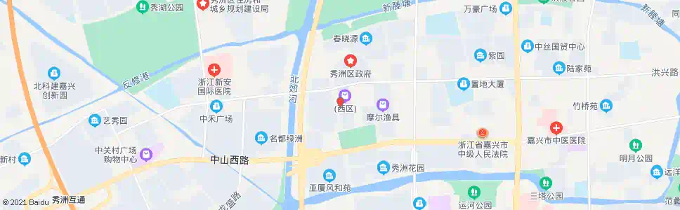 嘉兴江南摩尔西_公交站地图_嘉兴公交_妙搜公交查询2025