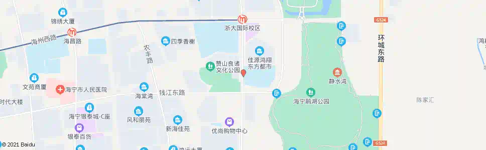 嘉兴海宁高级中学_公交站地图_嘉兴公交_妙搜公交查询2025
