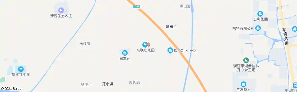 嘉兴东联小学_公交站地图_嘉兴公交_妙搜公交查询2025