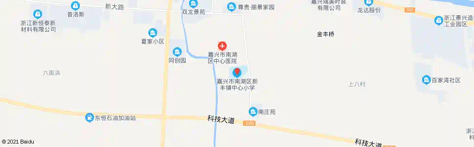 嘉兴当湖镇中心小学_公交站地图_嘉兴公交_妙搜公交查询2025