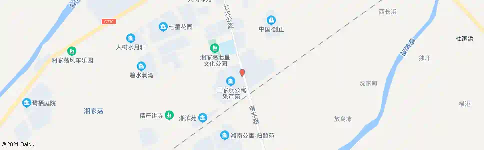 嘉兴三家浜公寓_公交站地图_嘉兴公交_妙搜公交查询2025