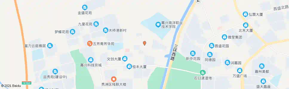 嘉兴木桥港路秀庄路_公交站地图_嘉兴公交_妙搜公交查询2025