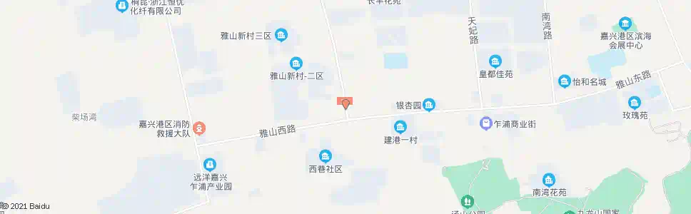 嘉兴雅山加油站_公交站地图_嘉兴公交_妙搜公交查询2025