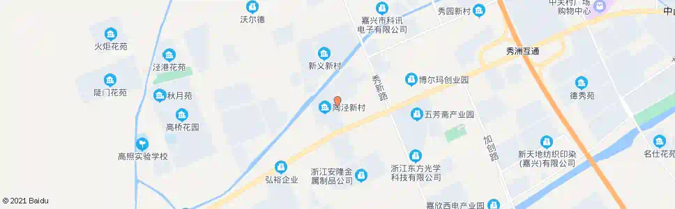 嘉兴唯胜路嘉凯路_公交站地图_嘉兴公交_妙搜公交查询2025