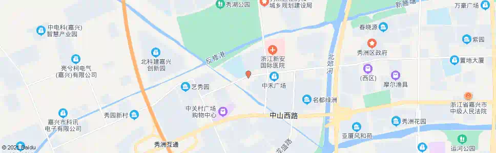 嘉兴秀洲新区实验学校_公交站地图_嘉兴公交_妙搜公交查询2025