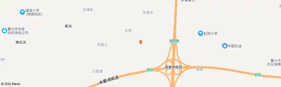 嘉兴庄西_公交站地图_嘉兴公交_妙搜公交查询2025