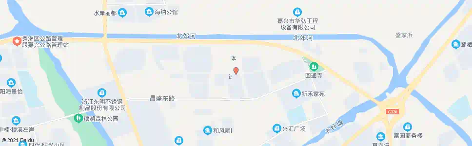 嘉兴岗山路茶园路_公交站地图_嘉兴公交_妙搜公交查询2025