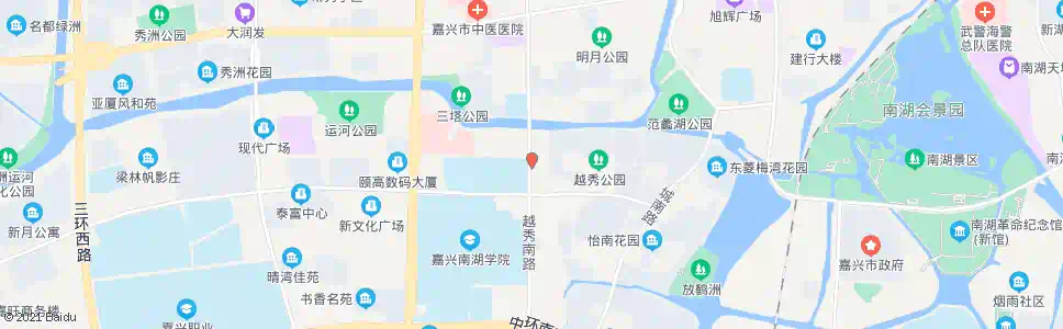 嘉兴越秀南路文纬路_公交站地图_嘉兴公交_妙搜公交查询2025