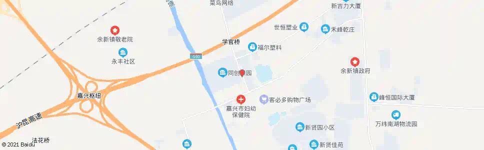 嘉兴同创别墅_公交站地图_嘉兴公交_妙搜公交查询2025
