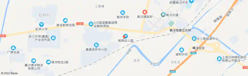 嘉兴枫南村_公交站地图_嘉兴公交_妙搜公交查询2025