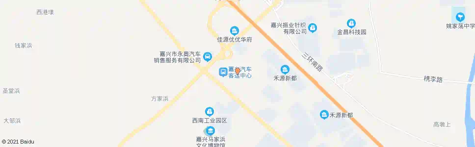 嘉兴嘉兴汽车客运中心东_公交站地图_嘉兴公交_妙搜公交查询2025