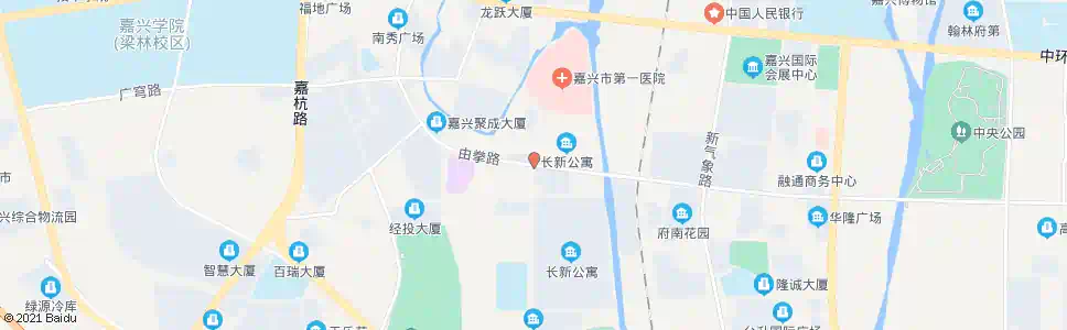 嘉兴长新公寓市一院_公交站地图_嘉兴公交_妙搜公交查询2025