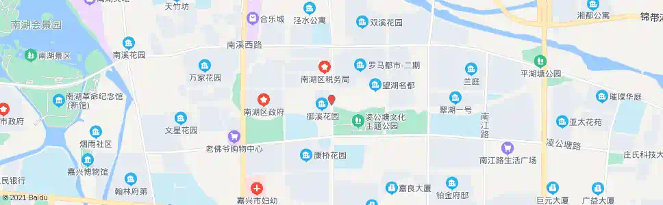 嘉兴双溪路凌公塘路_公交站地图_嘉兴公交_妙搜公交查询2025