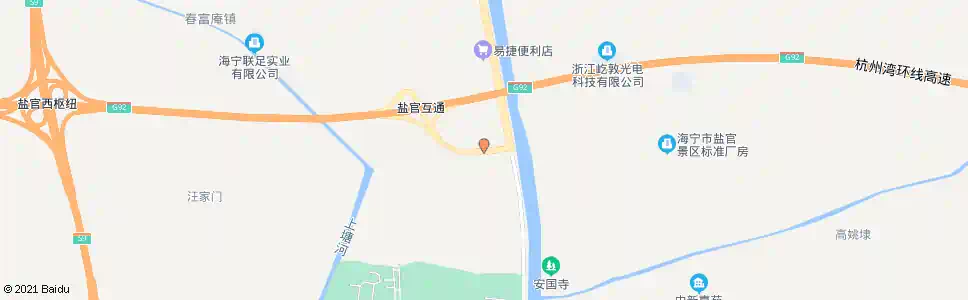 嘉兴盐湖公路收费站_公交站地图_嘉兴公交_妙搜公交查询2025