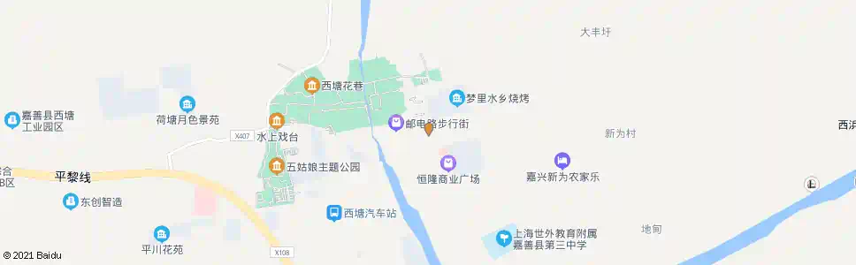 嘉兴西塘镇中心小学_公交站地图_嘉兴公交_妙搜公交查询2025