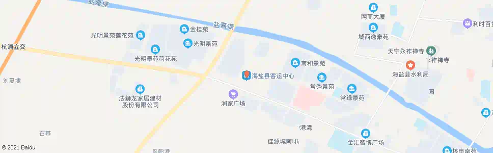 嘉兴海盐客运中心_公交站地图_嘉兴公交_妙搜公交查询2025