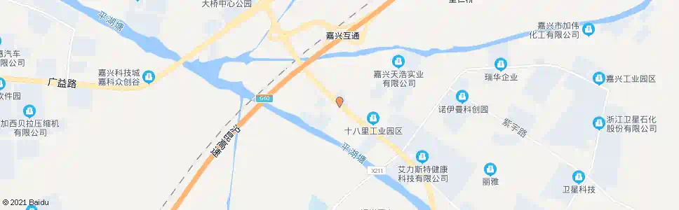 嘉兴高速彭埠口_公交站地图_嘉兴公交_妙搜公交查询2025