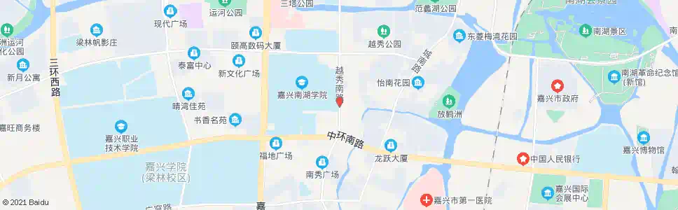嘉兴嘉兴学院越秀校区_公交站地图_嘉兴公交_妙搜公交查询2025